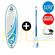 bicsport sup air sup gonfiabile 10'6 fitness stand up paddle